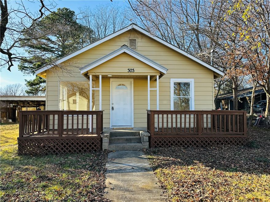 Welcome home to 303 Main Avenue in Lincoln! This charming property is filled with natural light thanks to large windows throughout, highlighting the new LVP flooring that flows seamlessly from room to room. Situated on a level lot lined with mature trees, the setting offers comfort, shade, and a truly tranquil backyard perfect for relaxing or entertaining. 

Located on a quiet street, the home features a detached workshop ideal for hobbies or extra storage, plus a 2-car carport for convenient covered parking. Enjoy the peaceful surroundings while still being close to all the essentials Lincoln has to offer. Don’t miss this bright and inviting home with space to grow and room to breathe!

Preferred lender credit up to $1700 available!