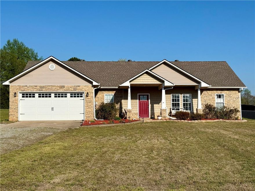 Welcome home to a place where comfort, character, and family living come together. This inviting property stands out from the typical "cookie-cutter" home, offering unique charm and thoughtful updates throughout. Designed with everyday living in mind the spacious layout provides the perfect setting for making memories whether it's cozy evenings or gathering for meals and celebrations. Enjoy peace of mind with major updates already taken care of including a new roof (2023) and new hot water heater (2024). The kitchen has a new stove (2019) and dishwasher (2022), while new flooring in the living room and master bedroom adds a fresh modern touch. The master bedroom has two walk-in closets for extra storage. With its blend of personality, practicality, and recent improvements, this home is ideal for families looking for something truly special-not just another house, but a place to call home.