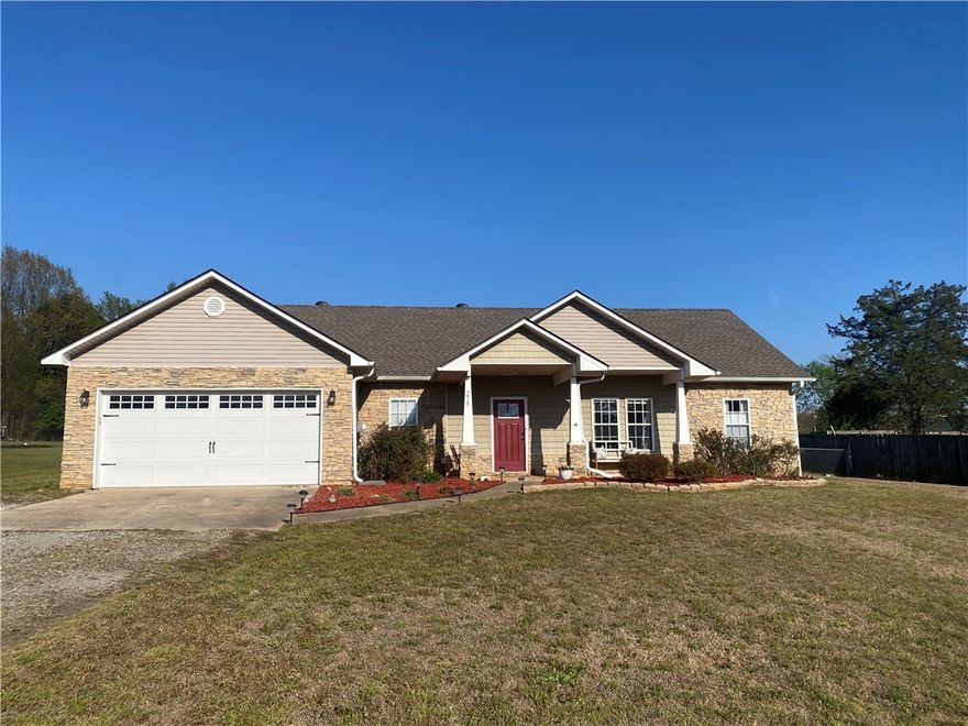 Professional Photos Coming Soon!!  Welcome home to a place where comfort, character, and family living come together. This inviting property stands out from the typical "cookie-cutter" home, offering unique charm and thoughtful updates throughout. Designed with everyday living in mind the spacious layout provides the perfect setting for making memories whether it's cozy evenings or gathering for meals and celebrations. Enjoy peace of mind with major updates already taken care of including a new roof (2023) and new hot water heater (2024). The kitchen has a new stove (2019) and dishwasher (2022), while new flooring in the living room and master bedroom adds a fresh modern touch. With its blend of personality, practicality, and recent improvements, this home is ideal for families looking for something truly special-not just another house, but a place to call home.