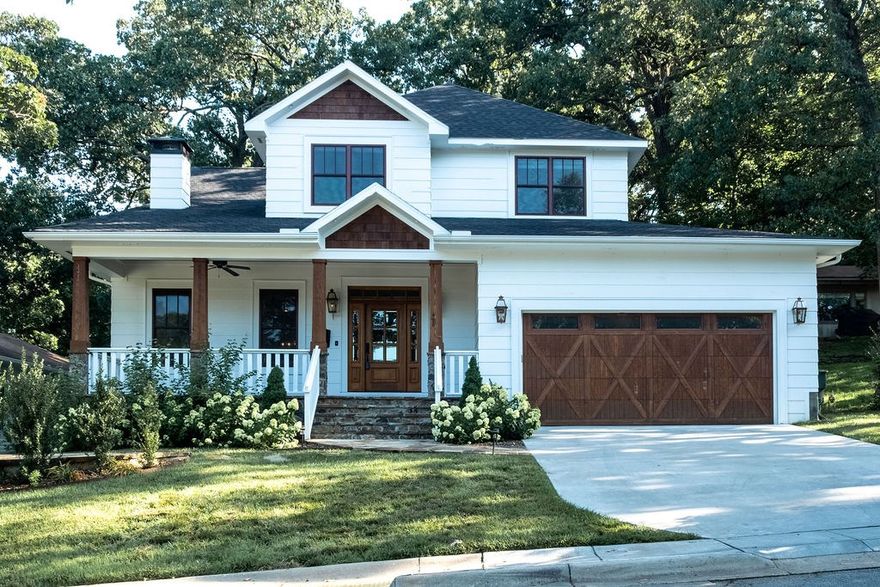 Beautiful one of a kind home located just steps from Wilson Park. This home has everything you are looking for, including: Natural hardwood floors, oversized master bathroom with steam shower, large his/hers closets (one of which is a safe room), smart home system, phenomenal grilling porch and outdoor stone fireplace.  Very short walking distance to Dickson St, U of A, Wilson Park, and Washington Elementary School.