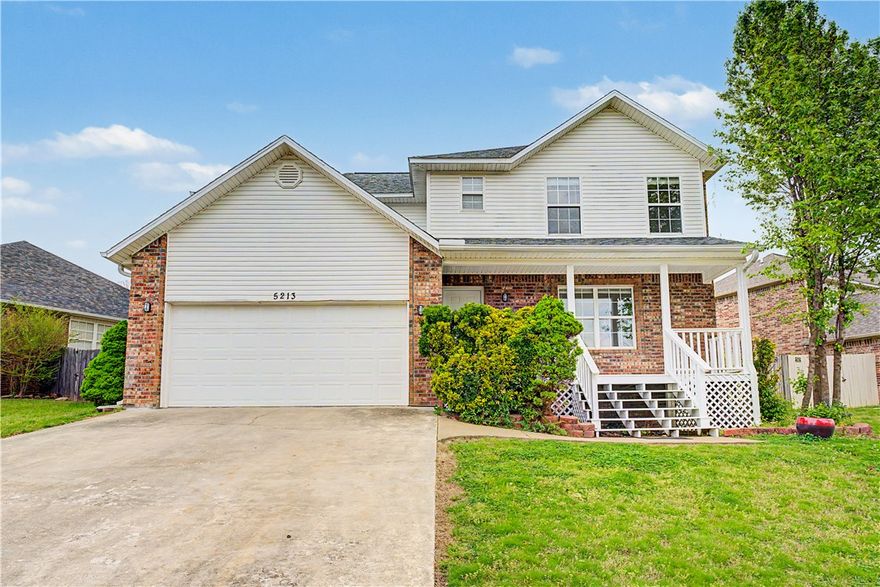 Located in Champions Estates west of pinnacle hills promenade with easy access to shopping, dinning, and I-49. This 3 bed 2.5 bath well maintained home features stainless steel appliances, large bedrooms, plentiful natural light, and a fenced in backyard. Updated with hard flooring throughout, no carpet! Located within Bentonville School District! This is a rare gem in the community and ready for move in now!