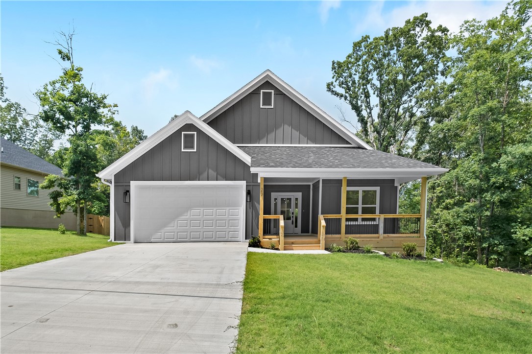 Modern design meets timeless comfort... with the addition of a second lot giving you over 3/4 of an acre to spread out and call home.
This beautifully crafted custom home offers a blend of style, function, and relaxation. Step inside to find luxury vinyl flooring throughout, a striking shiplap fireplace, and textured brushed granite countertops with a sleek, full-height backsplash. The kitchen features upgraded Samsung appliances and a spacious walk-in pantryāideal for home chefs and entertainers alike.
Expansive picture windows flood the space with natural light, while the oversized front porch and back deck provide inviting spots to unwind or host friends. Each bedroom includes a generous walk-in closet, and both bathrooms showcase spa-inspired custom showers.
Whether youāre a young professional looking for a refined retreat or ready to enjoy a low-maintenance, high-quality lifestyle in retirement, this home offers the best of both worlds.
Schedule your private tour todayāyou wonāt want to miss it!