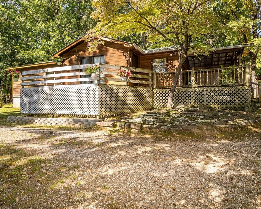 Looking for a well-maintained, private paradise in the Ozarks? This 20+ acre parcel has been owned and well maintained by the same owners for over 40 years - come and check it out! Extremely nice 3 BR home, plus a fantastic metal shop with 900 SF under roof. Add in a beautiful 16x28 inground salt-water pool, a 10x14 storage building, metal roofs on all three buildings, and lots more! Brand new HVAC system in August 2025, new septic system in January 2024 (pumped in August 2025), a new pool liner and kitchen cabinets in 2022, fenced garden spot, and you have your own oasis in the country! Come & see!