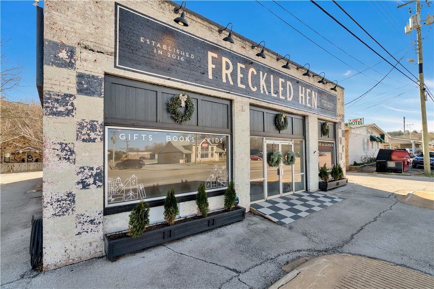 Excellent opportunity on College Avenue. 2,700 SF retail building plus an absolutely charming 2-bedroom stone cottage that is currently being operated as an extremely successful short-term rental. Prominent location with great visibility and strong traffic counts. This property has been meticulously remodeled to include all modern systems including electrical, plumbing, and hvac while maintaining its historic appeal. Call for more information.