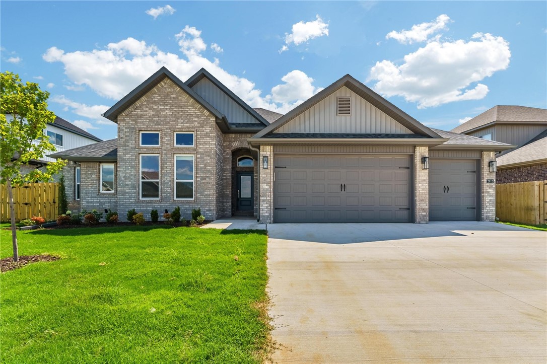 New Construction in a Prime Location! The Brampton plan offers an inviting open layout with 4 spacious bedrooms and 2.5 stylish bathrooms. This home boasts beautiful finishes throughout, including a kitchen featuring custom cabinetry, luxurious granite countertops, and sleek stainless steel appliances. The primary bathroom is a standout with a spacious wrap-around closet and a beautifully tiled shower. Enjoy outdoor living with a covered patio perfect for relaxing or entertaining. Taxes are based on the land only. The seller will pay up to $7,500 towards closing costs with the buyer's lender of choice. In addition a preferred lender credit of $3,000 when using builder's preferred lender.