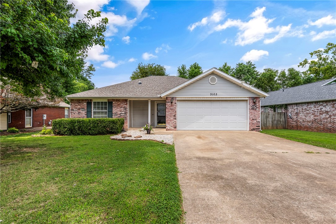 Welcome to this beautiful 3-bedroom, 2-bath home offering 1,239 sqft of comfortable living in one of the most sought-after locations in NWA. Nestled just minutes from Downtown Bentonville, Walmart Headquarters, & the upcoming Alice Walton Medical Center. Step inside to find a bright, open layout w/ a spacious living area, well-appointed kitchen, & a cozy dining space perfect for entertaining or relaxing at home. The primary suite offers a private bath & walk-in closet, while 2 additional bedrooms provide flexibility for guests, a home office, or hobbies. Enjoy the ease of low maintenance living w/ a manageable yard, ideal for outdoor gatherings. Whether you're a first-time homebuyer, investor, or looking to downsize, this home is an incredible opportunity to own in a high-growth area with world-class amenities right around the corner. Donāt miss your chance to live close to all that makes Bentonville special, trails, parks, art, & innovation! Roof 2024, AC 2020, Newer kitchen appliances.