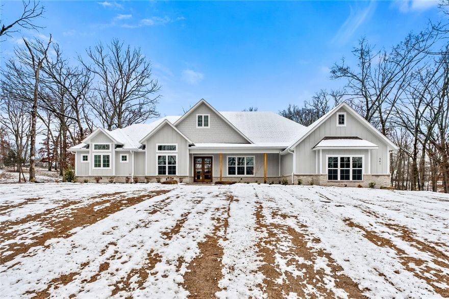 Looking for a large private lot in a quite neighborhood? Well here it is, Shelby Forest subdivision is made up of large estate style lots with tons of trees and lots of privacy. This custom home sits on a .78 acre lot on a cul-de-sac. Featuring 4 bedrooms and 4 full bathrooms, plus a bonus living space(could be used as a formal dining), open floor plan with large open kitchen and 2 islands. The master suite features a large bedroom with adjoining private seating/office area, massive walking in shower and his/hers closets. Relax on the massive outdoor living space with open and covered areas. Buy now and pick colors, counter tops, etc.
Road is currently gravel, but will be paved prior to the house be completed.