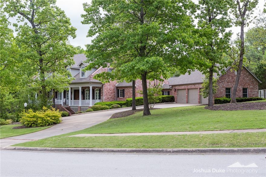 Estate living on 1.1 acres in East Fayetteville’s Savanna Estates S/D.  Main house offers 4,704 heated sq ft which includes 4 bedrooms, 3.5 baths, open kitchen to living, formal dining, study, and a bonus room.  The pool house is 1,075 heated sq ft and offers a bunk room, full kitchen, living room, laundry, and bath.  Amenities include Thermador appliances, Subzero refrigerator, hardwood floors even in the bedrooms, solid wood doors, 2,500 sq ft of composite decking, in ground pool and spa, basketball court, wrought iron fencing.  Zoned for Vandergriff Elementary