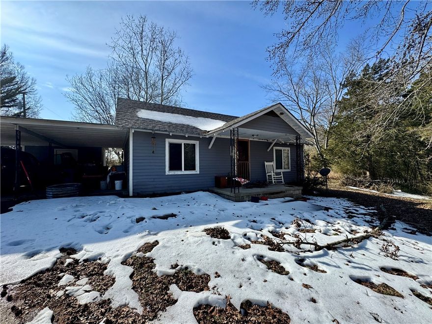 Welcome to 605 Water Works Road, a sweet and cozy 2-bedroom, 1-bath home nestled on 2 beautiful acres just outside Russellville. With 864 square feet of comfortable living space, this property offers the perfect blend of country charm and opportunity. This home is being sold as-is and does need some repairs—making it an ideal project for buyers ready to roll up their sleeves and build instant equity. The big-ticket items are already taken care of, including a newer HVAC system and a 2-year-old architectural shingle roof, giving you a solid head start. Step outside and enjoy wide-open space, room to roam, and the perks of country living, complete with a chicken coop for fresh eggs and a storm shelter for peace of mind. Whether you’re dreaming of a small homestead, weekend retreat, rental investment, or starter home with land, this property checks all the boxes. If you’re looking for space, potential, and a great location just minutes from town, this hidden gem is ready for your vision. Come see what it could become!