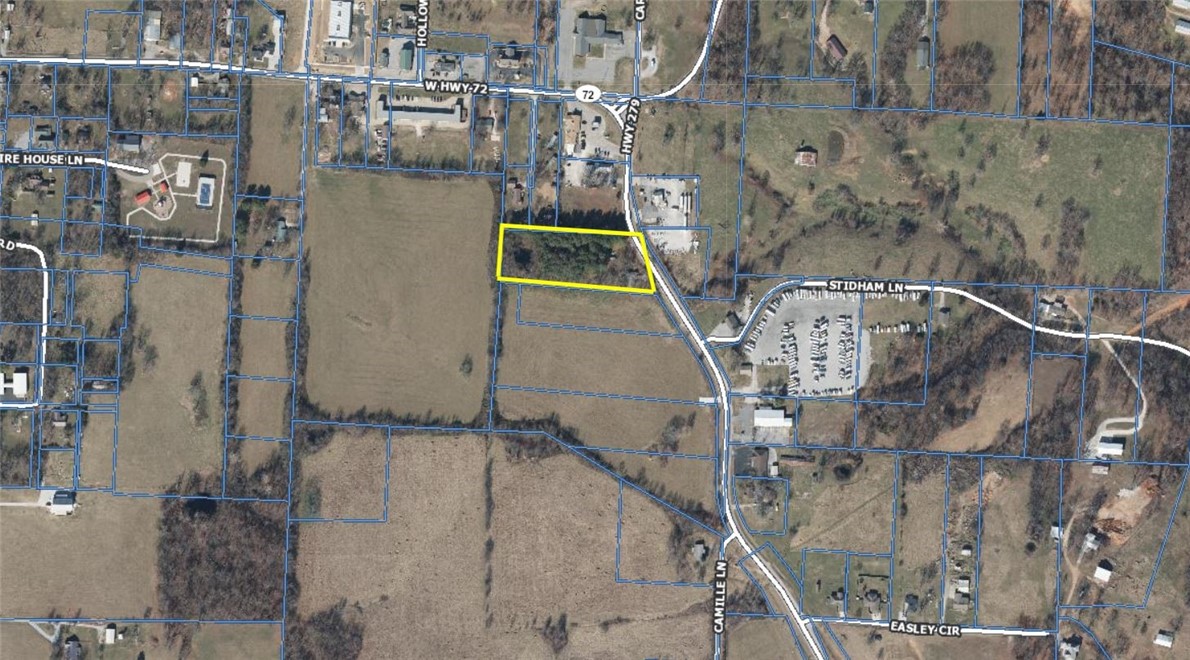 Great opportunity to own small acreage just minutes from Bentonville in the small community of Hiwasse. Country living in town. Privacy & convenience. Beautiful views from the back yard/acreage. Approximately 1/2 mile to the Centerton I49 on/off ramp at Hiwasse. Many options here, split property w/home & part land and retain partial acreage and build your own dream home. Great shop (24'x30'), good condition, eliminate business overhead costs when you have your own busniess/shop building. Home has nice interior and is sold "as is". Potential for rental income. Options galore!
