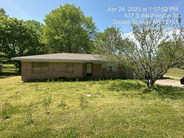Nice all brick home sitting on .52 acres mol. Home does need TLC however come check it out! Property has 2 bedrooms large living room and kitchen area. 2 car garage with large addition on the rear of home. Addition was used as a home salon. Extra lot behind the home is included in the sales price. Property is being sold as is. There are settlement cracks on the front porch however inside nothing noted. No electric or utilities are going to be turned on. Seller is not going to make any repairs. This property would be great for a 203k Rehab loan please check with your lender if you qualify. Utilities will not be turned on. Inspections are for informational purpose only.