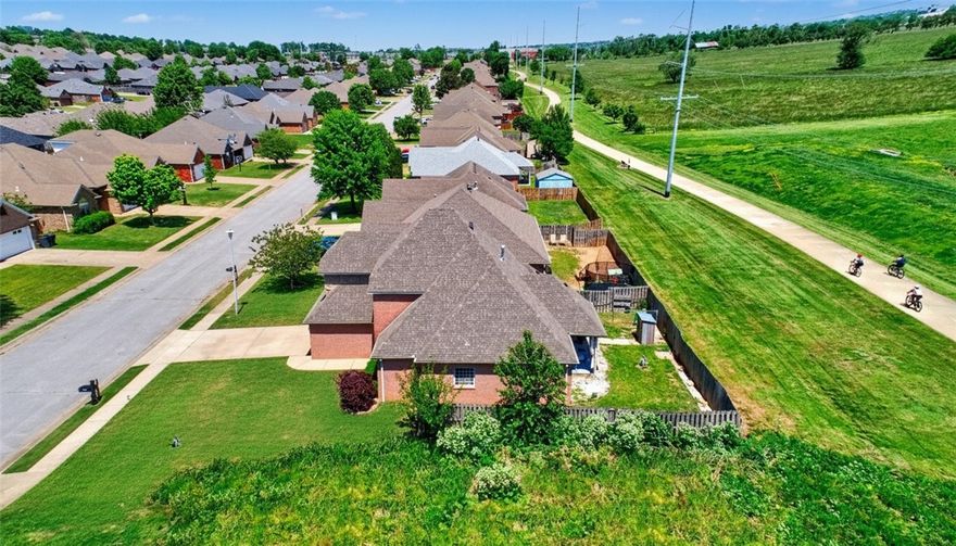 Welcome to this inviting Rogers home with the Razorback Greenway right in your backyard! The scenic trail system connecting Bella Vista to Fayetteville. Perfect for biking, walking, running, or simply enjoying the outdoors right from your backyard! This beautiful home is conveniently located near shopping, dining, and quick access to I-49. Inside, you’ll find a functional and comfortable layout with open living spaces perfect for everyday living and entertaining. The warm and welcoming design makes this home easy to enjoy from the moment you walk in. The spacious yard offers plenty of room for relaxing, pets, or gatherings. Located in a desirable area close to everything Northwest Arkansas has to offer, this home is one you won’t want to miss. Schedule your showing today!