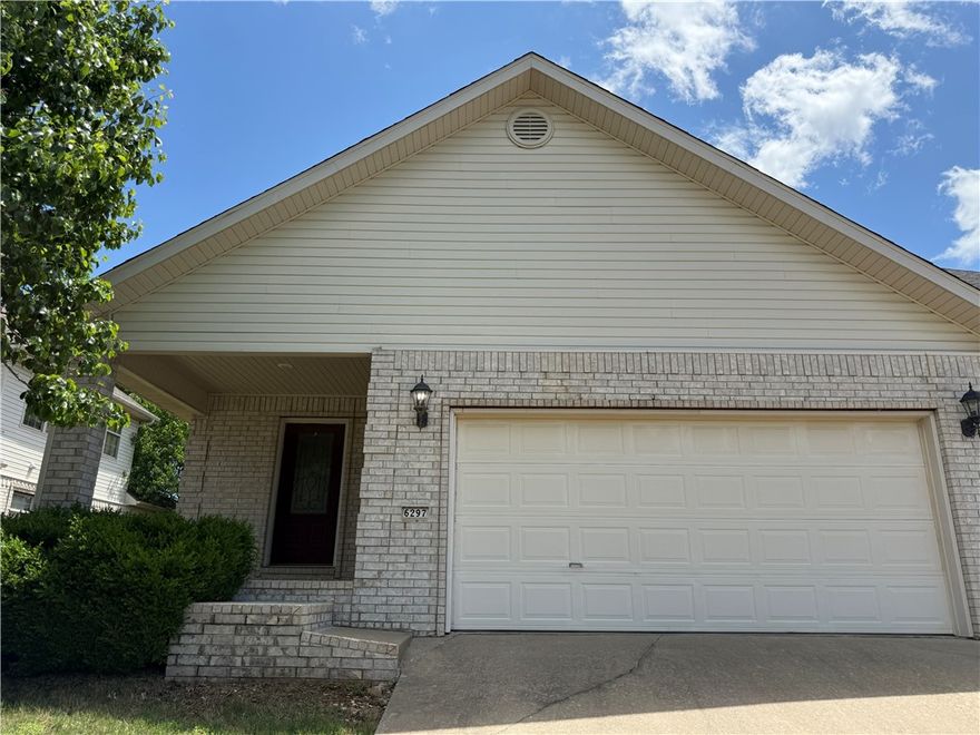 Comfortable condo on a corner lot with fenced back yard, equipped with washer, dryer, refrigerator and 2 car garage. 3 bedrooms and 2 baths with patio and porch to enjoy the beautiful sunsets. Ceramic tile throughout.