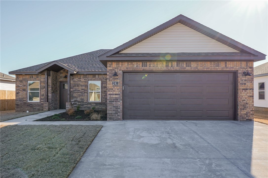 Be a part of this brand-new neighborhood in Centerton! You will not find a better location. Keep the small town feel while you enjoy being part of a community. Enjoy the open floor plan and walk out to your porch in the back to relax. This home is in a growing school district with plenty to offer. Agent owned.