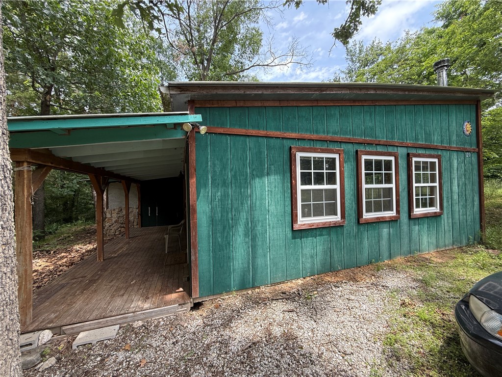 Fixer upper will need a well. Cabin with plenty of privacy to enjoy the peaceful wooded surroundings on3.41 acres. Some exterior rock needs completed. Has mini split unit and a wood burning stove. Waiting for your imagination to complete this home and make it your own. Listed at appraised value.