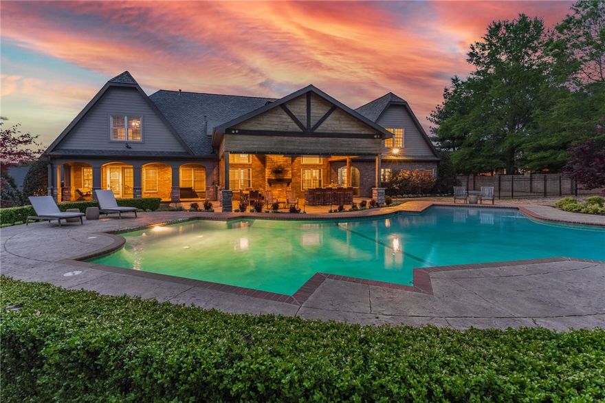 Incredible Pinnacle Country Club Estate with Fantastic Backyard Oasis featuring amazing pool and massive covered outdoor kitchen/ living area that is an Entertainer's Dream!  Majestic Formal Entry with Sweeping Staircase, Executive Office/Study, Formal Dining, Updated Gourmet Kitchen open to Gorgeous Two-Story Living Area. Over 5800 sfeet, 5BR, 3.5BAs, 2Bonus Rooms, Huge Master Suite with private sitting area, and dream master closet!  Tons of updates and upgrades throughout!