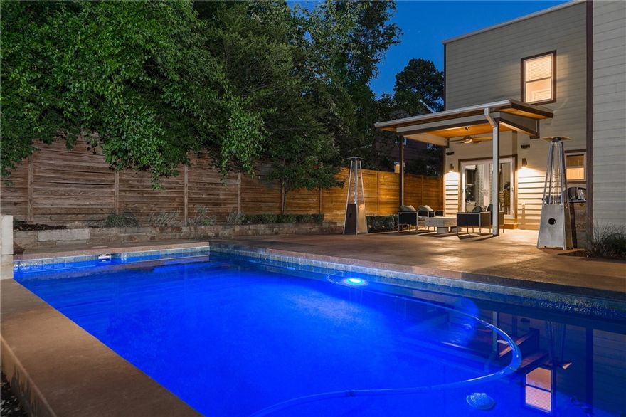 Located in the heart of Fayetteville, this modern masterpiece is nestled right beside Wilson Park. Wilson Park is known for it’s gardens, spring fed pond and castle. How wonderful it would be to live steps away! The home was custom built by Bart Hester and the in-ground gunite pool, entertainment area and landscaping were all designed by award winning landscape architect DK designs in 2014. Custom designed CR Laurance architectural terrace doors lead you right to this breathtaking backyard. The primary bedroom has it’s own balcony to relax and enjoy your mornings with a cup of coffee or unwind with a glass of wine at night. The on-suite bath has marble countertops, a spacious closet with built-ins and an upgraded walk-in shower with modern touches. All bedrooms are spacious with wood flooring and walk in closets. The 4th bedroom can be used as an office or bonus room. Plenty of space to fit all your family’s needs. There is no better home to live and entertain in than this one. Come check it out today.