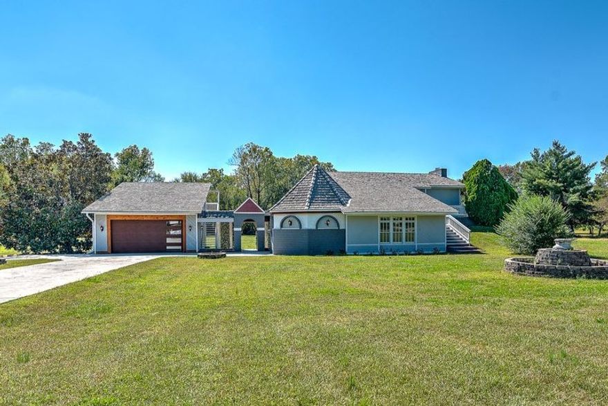 Amazingly rare find in one of the most sought-after residential areas of Northwest Arkansas.  This 3370 square feet Custom Built Home sits on 2.5 +/- acres.  This home is located at the border of Springdale and Fayetteville, close to Botanical Gardens and Lake Fayetteville.  Clear Creek creek runs in the back part of the property. The property includes a an inground 40*20 square foot diving pool (8 ft deep end), enclosed by infinity aluminum fencing. It further includes a 2 story, 800 sq foot pool house!!
Home has an oversized garage with a beautifully covered breezeway giving it a peaceful vacation feel. This all-electric home boasts cathedral ceilings upstairs with cedar and oak throughout.  The wood burning fireplace is ducted to provide for further/ natural heat.  Pella window and doors are installed throughout the home. Each of the 4 bedrooms are accompanied by their own full-size bathroom.  Homes like this do not come available often in this area.  Come make this dream of a home your Dream Home!!