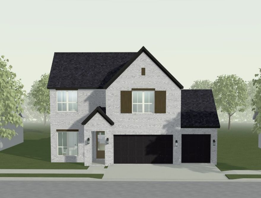 Beautifully designed Gramercy in a prime location offering easy interstate access, nearby shopping, and convenient to area schools. Just steps away from the stunning 120-acre Shaw Family Park, this home perfectly combines convenience and comfort.

Thoughtfully upgraded throughout, features include an enlarged covered patio, twin glass panel doors, and a single oven with cooktop—perfect for entertaining or relaxing evenings at home. The extended primary suite includes a free-standing tub and expanded walk-in closet, creating a true retreat. Additional highlights include kitchen cabinets to the ceiling, optional transom windows in the primary suite for added natural light, 3rd car garage, and an additional fourth bedroom with private bath.

With elevated finishes, a functional layout, and exceptional location, this home is the perfect blend of style and practicality.