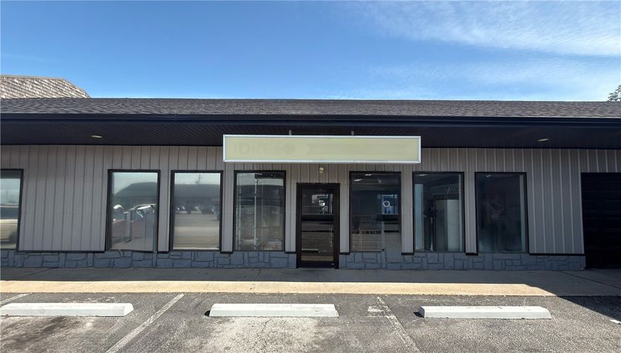 Fully built out and ready to open restaurant space in a highly trafficked shopping center. Space equipped with Vent Hood, Grease Trap, and Commercial Sink. The property has a new Roof, Paint, and siding. Located near intersection of Walnut and Dixieland. Across the street from Frisco Station Mall. Front and two rear exits with double doors for easy access