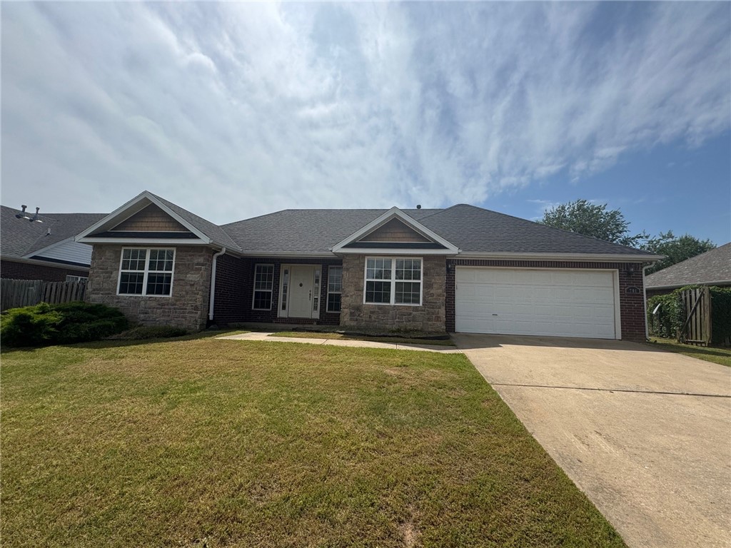 Beautiful single family home zoned for Bentonville West. 3 beds, 2 baths, 2 car garage. Fenced in backyard. $1600/deposit. $1600 monthly rent. No smoking. Pets negotiable with additional deposit. List agent related to owner. All applicants must submit to a background and credit check. No smoking allowed.