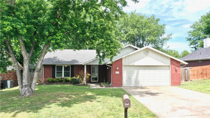 Welcome home! This move-in ready gem offers an open, airy layout with vaulted ceilings, abundant natural light, and a cozy fireplace—perfect for first-time buyers looking for comfort and style. Durable updated flooring flows throughout the main living areas, while the kitchen features ample cabinetry, stainless appliances, and great sightlines for everyday living or entertaining. Generous bedrooms provide flexibility for guests, a home office, or future needs. Step outside to a private, fenced backyard with patio space ready for relaxing or hosting. Conveniently located near schools, shopping, and major amenities. Investors will appreciate the strong rental potential, low-maintenance features, and desirable location that attracts long-term tenants. A smart buy whether you’re planting roots or building your portfolio—don’t miss it!