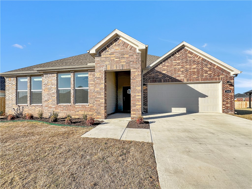 Dashing Dean plan with 4 Bedrooms, 2 baths! Welcome to Sedona Rose in Pea Ridge! A beautiful community just minutes from downtown Bentonville. Sedona Rose is in close proximity to Crystal Bridges Museum, mountain bike trails, restaurants, and much more. These brand-new homes will have a beautiful kitchen with 42-inch upper cabinets, quartz countertops, tiled backsplash, & stainless-steel appliances! LVP throughout! Living room will showcase a beautifully modern Electric Fireplace with heater. 2-inch faux wood blinds throughout! LED lighting throughout! Garage door opener! Bedroom one bathroom will also have quartz counters, dual sinks and a ceramic-tiled oversized walk-in shower. Gas heating with Tankless Hot Water heater! Landscape package includes front, side, back sod. High efficiency Air Conditioning System with programmable Wi-Fi thermostat. Parcel number and Tax TBD.