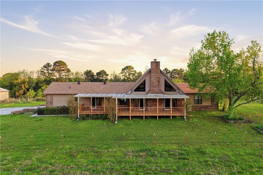 Absolutely stunning Ozark Mountain farm offers the perfect blend of beauty and opportunity. Live your dream on this exceptional 172.87 acres M/L, featuring approximately 141 acres of well-maintained pasture with good water, fully fenced and cross-fenced—ideal for livestock or agricultural use.
This property includes two large homes, both in excellent condition. The custom-built brick home (1996) showcases a soaring cathedral ceiling in the great room, along with a loft. You’ll also find an outbuilding, shop, and hay barn, providing space for equipment, storage, and farming operations. Multiple ponds are scattered throughout the property.  With mature trees, wooded areas to explore, and wide-open spaces to roam, this property truly captures the essence of country living. Whether you're looking for a working farm, recreational retreat, or private estate, this one checks all the boxes.  Opportunities like this are rare—don’t miss your chance to own a piece of the Ozarks. This listing can also be found as MLS 1343128