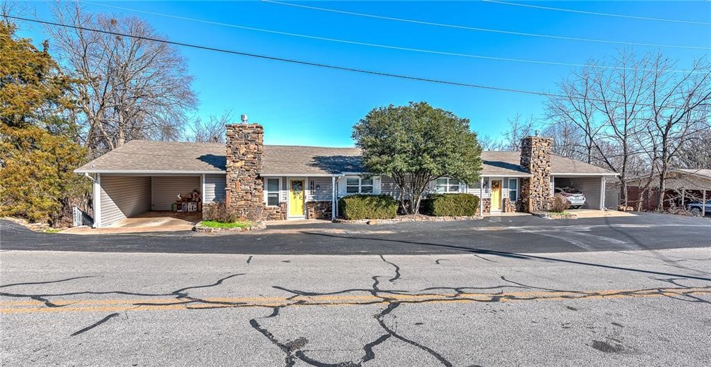 Donāt miss this rare opportunity! This newly renovated 1,100 sq ft unit features 2 bedrooms and 1.5 baths with stunning lake views near Beaver Lake. The spacious open floor plan includes a large, covered outdoor deck. Enjoy brand new stainless steel kitchen appliances, including a gas range, along with a new washer/dryer on the property and two reserved parking spaces. Located just minutes from Prairie Creek Marina, historic downtown Rogers, and an array of hiking, kayaking, boating, and biking trails.