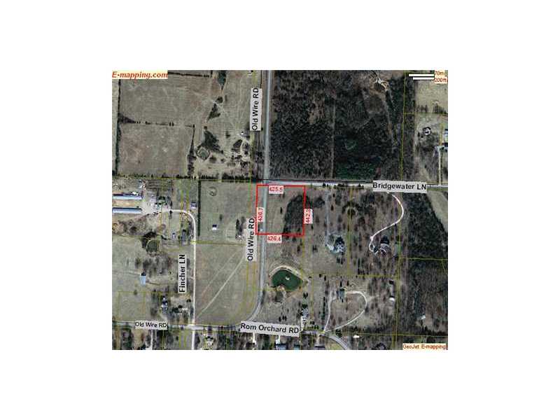 Fayetteville school district; 5 acres to build your custom home on the edge of town