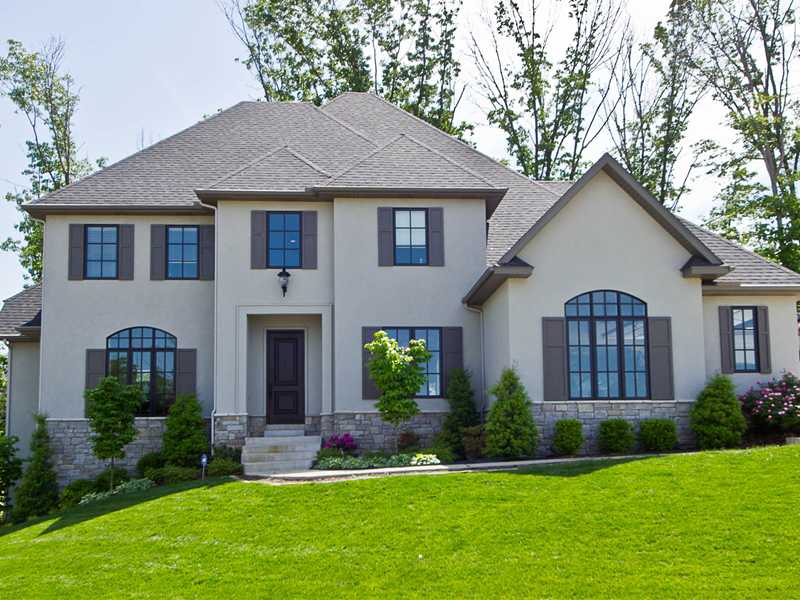 Gorgeous from every angle, this 5 bedroom semi custom stone and stucco home was designed meticulously from the ground up! Breathtaking views of on the 7th green, making the curb appeal from both front and back simply outstanding! One of the few homes,in the area with all wood custom windows and French doors, custom built ins in every family living space & detailed moldings & carpentry set this aside from ordinary. The custom De Guilio inspired kitchen includes all professional Jenn Aire appliance!!