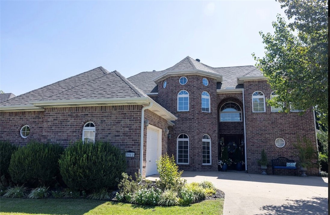 Fully remodeled in 2013 with granite kitchen countertops, central vac andstereo speakers throughout the home. A new roof was added in 2021. Sweeping 18 foot ceilings and a custom fireplace welcome you to this 4 bedroom, 3.5 bath home. Host the holidays in the formal dining room or cozy breakfast area. Spacious storage areas abound throughout the house with two walk-in pantries, a number of closets and a large bonus room suitable for play, work or workouts. The master suite boasts an oversized walk-in closet and heated marble floors in the master bath. The backyard retreat is serene with a shaded flagstone patio, irrigation system, covered patio and charming cottage style landscaping.