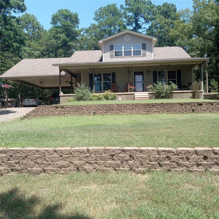 Come and discover this Beautiful private and secluded 5 acre country home. Its ready for you and your horses, located down a long private driveway. This 3bd 2 bath w/another 960sqft upstairs (ready to be finished) could have a 4th bedroom master with a 3rd bathroom if you wish. with its own private entrance and living area, Energy efficient House and the land is a great mix of woods and a fenced pasture, Peaceful setting with quiet country living,as well as a tool shed, there are several nice outdoor living spaces for you to entertain and enjoy the peace and quiet this home has to offer!