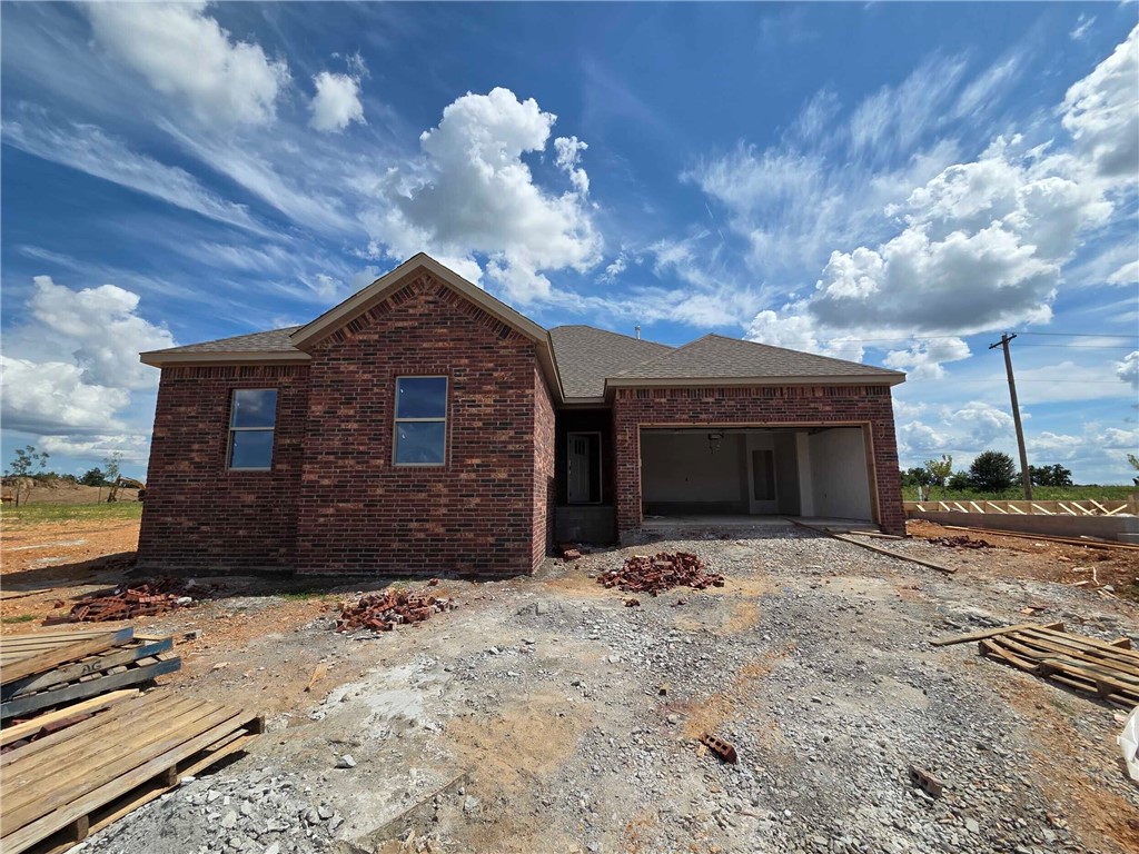Welcome To Your Next Home! This One’s Just Getting Started, But It’s Already Bringing The Heat. Sitting Pretty In Walnut Grove And Zoned For Bentonville Schools, This 4 Bed Plan Is Set To Serve Up Tall Ceilings, Statement Beams, A Fireplace That’s Ready To Be Your Focal Point, And Built-Ins That Bring Both Looks And Storage. The Kitchen Will Be Loaded With Custom Cabinets, Granite Counters, Tile Backsplash, Under-Cab Lighting, Pantry, Bar Seating, And Room To Spread Out In The Eat-In Dining. The Primary Suite? Straight-Up Retreat Mode With Beam Detail And A Soaking Tub Made For Bubble Baths, Big Tile Shower, Double Vanity, And A Closet That Can Handle All Your Shopping Runs In The Primary Bath. Three More Beds Are Split Just Right. Out Back, You’ll Have A Covered Patio With Hookups For Your TV And Grill — Aka Your New Favorite Spot. It’s Early, So You’ve Still Got Time To Pick The Pretty Stuff. Let’s Go! **Sample pics of different plan from same builder as example of expected finish out. Selections may vary.
