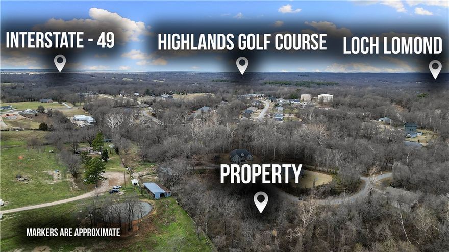 Here is your chance to build a dream home on a beautiful piece of property tucked back on a private cul-de-sac. Nice flat Bella Vista lot close to Loch Lomond and in the Highlands, so close to golf, lake and trails. Play golf, ride the trails, go to the lake and enjoy everything that Bella Vista has to offer. Home perc for 3 bedroom home and perc is attached to MLS