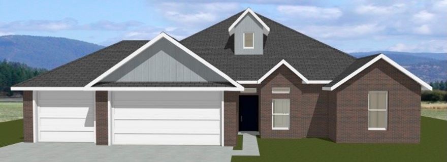 The Andrews Plan is a thoughtfully designed 4-bedroom, 2.5-bath split floor plan that maximizes both space and comfort. The open-concept kitchen and living area create a warm, inviting setting—perfect for everyday living and entertaining. The kitchen features custom cabinetry, granite countertops, and stainless steel appliances, offering both style and functionality. The primary suite serves as a private retreat, complete with a large tiled shower, double vanity sinks, and his-and-hers closets for added convenience. Enjoy outdoor living on the covered back patio, ideal for relaxing or hosting guests. Builder is offering $7500 towards closing costs. There are preferred lender incentives as well. Pictures are not of the actual house, but similar plan and finish. Taxes are based on land only.