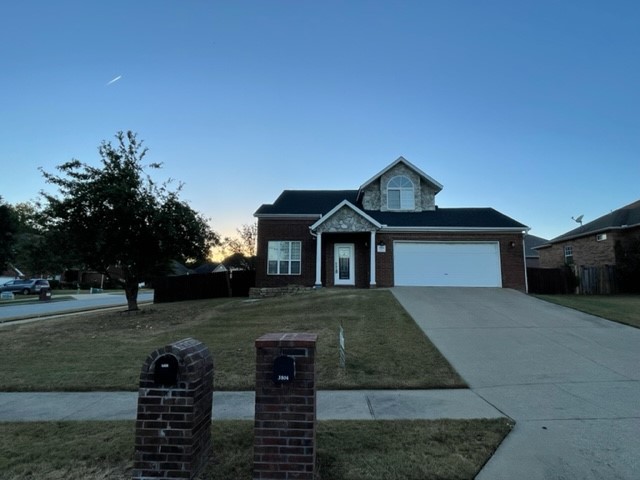 Single Family Home featuring beautiful updates! Unique two sided fireplace in Living Room, granite countertops through out home with spacious master bedroom, covered patio, privacy fenced backyard, and much more!