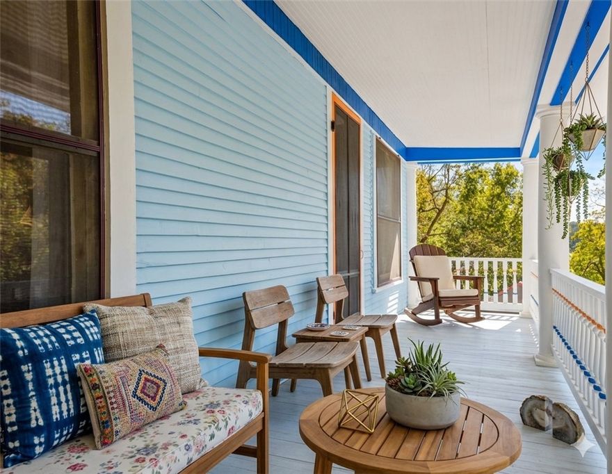 Rare duplex in downtown! Live and play- Originally built in 1892 and beautifully restored into a modern duplex in 2024, this true Eureka Springs gem blends historic character with modern updates in an unbeatable downtown location. Just 387 ft from Brews & short stroll to shopping, dining, nightlife, and galleries, this property embodies the charm of “Little Switzerland.” The duplex boasts gorgeous artisan woodwork, spacious rooms, lofty ceilings, hardwood floors, oversized windows that fill the spaces with natural light, and expansive decks create the perfect setting for evening gatherings or morning coffee. The upper unit features 1 bed/1bath, 2 large entertaining decks, and 1 off-street parking. The lower level offers 2 bed/1ba additional expansive decks, and street-level access. Improvements include new HVAC, foundation, water lines with 1in insulated wrap, new sewer lines to street, electr/gas lines, plumbing, electric & high-impact resistance roof. Individual metered gas/electric. See attchmnts MLS 1345263