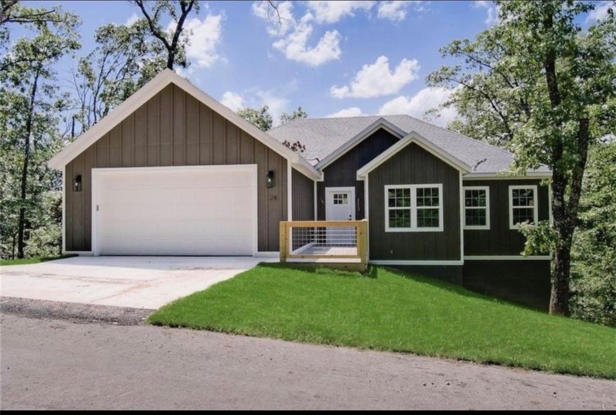 Check out this brand-new 4-bedroom, 2-bathroom on a spacious.37-acre lot! With 1,915 sq. ft. of open living space, this home offers comfort, style, and privacy. Enjoy soaring ceilings, quartz countertops, and luxury vinyl plank flooring throughout. The chef’s kitchen comes equipped with high-end stainless steel appliances, a large pantry, and plenty of room to create your favorite meals. The master suite is a true retreat, featuring a jetted tub and two large closets for all your storage needs. You’ll also love the spacious laundry room, and yes—ALL appliances, including washer and dryer, are included in the sale! Step outside to a fully fenced backyard, perfect for entertaining or letting your furry friends run free. Additional perks include a two-car garage, large crawl space for extra storage, and no abutting properties for added privacy. Thanks to the unique topography behind the property, you’ll most likely never have a property behind for peace and quiet for years to come. This property won’t last long.