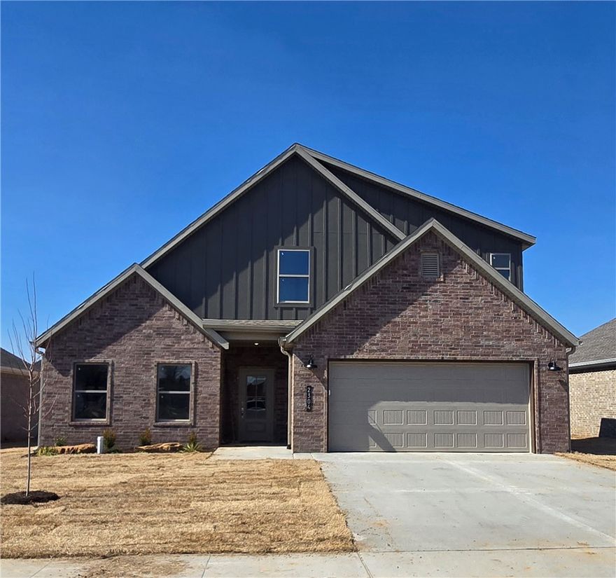 Welcome to the Geraldine Plan, a thoughtfully designed 2,148 sq ft two-story new construction home offering 4 bedrooms and 3 bathrooms. The open-concept kitchen, dining, and living area features a fireplace and vaulted ceiling, creating a bright and inviting space ideal for both everyday living and entertaining. A spacious pantry adds exceptional storage and functionality.

The large owner’s suite includes a well-appointed bathroom with a walk-in shower, soaker tub, and double vanity. Additional highlights throughout the home include 3 cm countertops, LED lighting, and vaulted ceilings in select areas. Step outside to enjoy a spacious backyard, perfect for relaxing or hosting gatherings. Conveniently located near schools, shopping, and everyday amenities, this home blends comfort, practicality, and modern design.