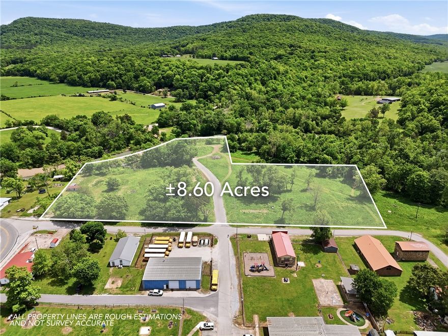 Opportunities like this don’t come around often in the Ozark Mountains.

This 8.6-acre tract is already divided into 4 separate lots and selling as one package—giving you built-in flexibility for development, resale, or long-term hold. 

The property backs up to the White River, adding strong appeal for short-term rentals, cabins, or recreational use. Water access alone can significantly increase demand and long-term value.

Located near the Ozark National Forest, you’ve got a steady draw for outdoor traffic—hunters, anglers, and campers—making this a solid candidate for:

Short-term rental cabins.
Land hold with future resale as individual lots
Mixed-use (live/work or small business setup)

Key advantages:

Already subdivided (4 lots = multiple exit strategies)
Utilities available (lower upfront development cost)
River access (premium feature for resale or rentals)
Walkable to the store.