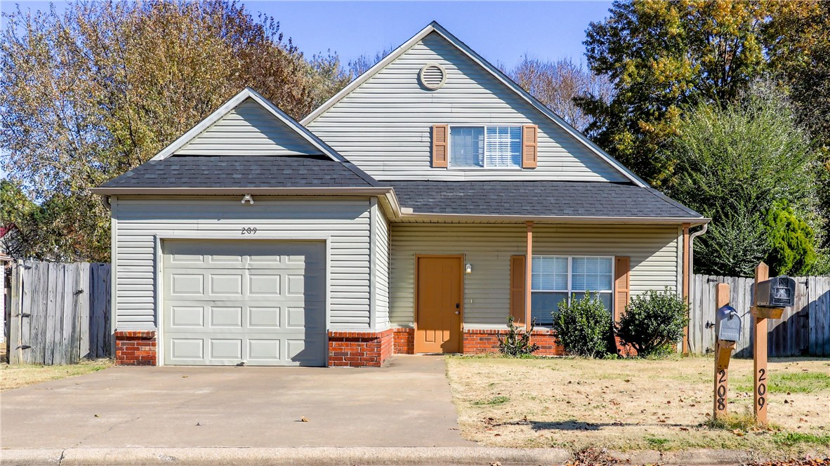 Location!!!! .8 miles to David Glass; 1.6 miles to Bentonville square and 1.9 miles to Crystal Bridges! This 3 bed/2bath home has an amazing use of space and tons of closets for storage. This beautiful house on the main level has the master w/ 2 walk-in closets, laundry, large eat-in kitchen. The second level has 2 other bedrooms and a full bath. Great fenced back yard. NEW ROOF in 2018, NEW AC in 2017. Home also has new paint, flooring, trim, ceiling fans and door hardware. You will LOVE it!