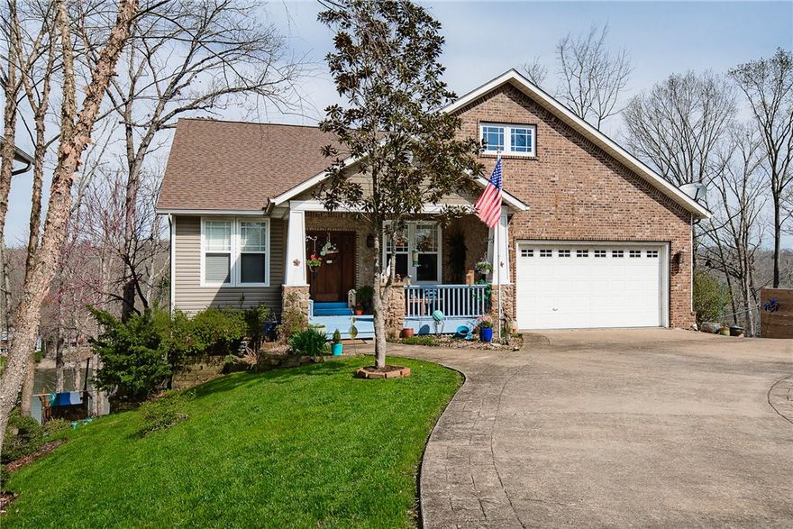 Lake home living at its finest! This craftsman style home built on Lake Avalon shows quality and pride of ownership as if it were new! Some of its best features include large, spacious spaces including; two master suites, basement game room with a kitchenette, sun room extended from living room, two living rooms - both with fireplaces, three decks overlooking side-to-side  lake views throughout the year. Access from the back deck down to large yard, fire pit landing and finally to your own boat dock. Master bedroom and 2nd bedroom on main level, 3rd bedroom (private suite) in basement.