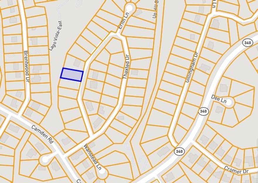 Fantastic lot located near Lake Avalon, Lago Vista Spur & Uphill Both Ways trails! Build your dream home on this .27 acre lot. Road is paved and power at the street. This lot allows access to all 8 golf courses, 7 lakes, swimming pools, 100s of miles of world class bike trails, a shooting range, and more. Immerse yourself in the natural beauty of the Ozarks, enjoy recreational resort style living, and get away from the hustle & bustle! Perc Test Results available.