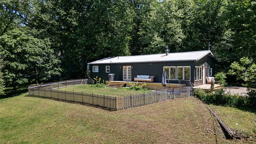 House plus second lot in the quiet Beav-O-Rama community, this nicely updated ranch-style home sits on a spacious half-acre property just minutes from the White River boat launch. Located outside city limits, this property offers a comfortable home with the flexibility to enjoy the oversized lot now or build an additional home in the future. Recent updates include a new HVAC system for added peace of mind and comfort. Enjoy a peaceful, secluded setting with easy access to fishing, boating, and the outdoors—a great blend of privacy, convenience, and potential.