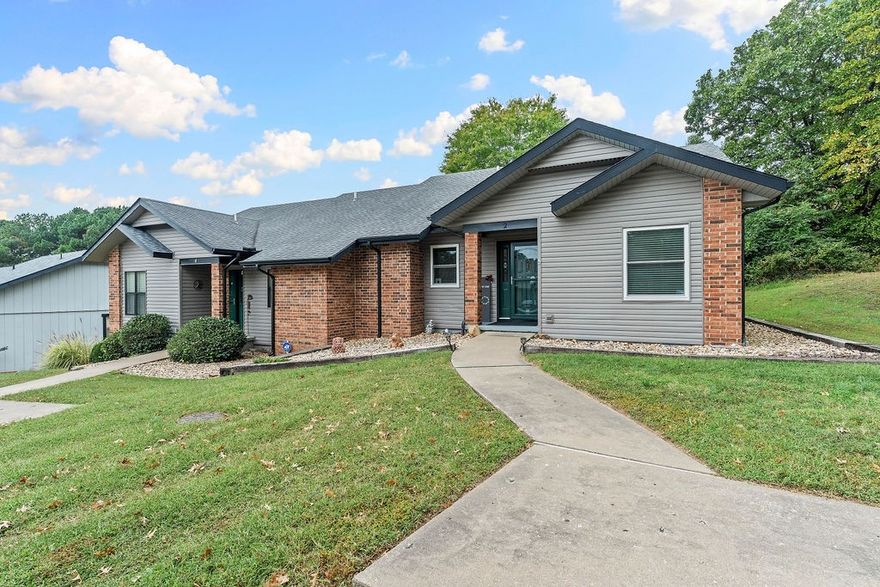 Welcome to the golf course or the Back 40 Trail System.  This home is located on Hole #15 of Dogwood Hills Golf Course. Updates throughout and very well maintained.  Peaceful setting on a cul-de-sac where you can see the Back 40 Trail System from your front door.  The back deck is a composite decking to ensure maintenance free and also has a climate-controlled storage closet. Minutes from shopping, restaurants, and bypass.  The lawn and leaf maintenance are taken care of by the townhome association.