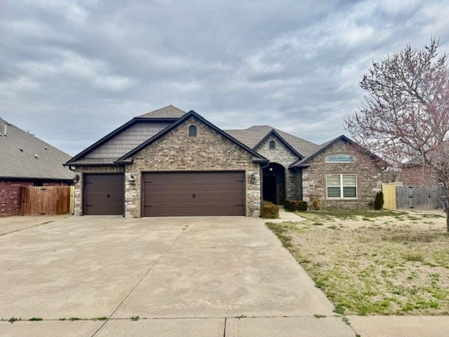 This beautifully designed 4-bedroom, 2-bath home with a spacious 3-car garage is conveniently located in a peaceful neighborhood near The Creeks Golf Course, offering both tranquility and easy access to recreation. The thoughtfully planned layout provides generous living spaces perfect for families or entertaining guests. The primary suite serves as a private retreat, featuring a well-appointed en-suite bath and a laundry room that conveniently connects directly to the master closet for ultimate functionality and ease. Three additional bedrooms offer flexibility for guests, a home office, or growing needs. Step outside to enjoy the covered back patio overlooking a fully fenced backyard—ideal for relaxing evenings, outdoor gatherings, or pets at play. With its combination of comfort, smart design, and desirable location, this home truly has it all.
