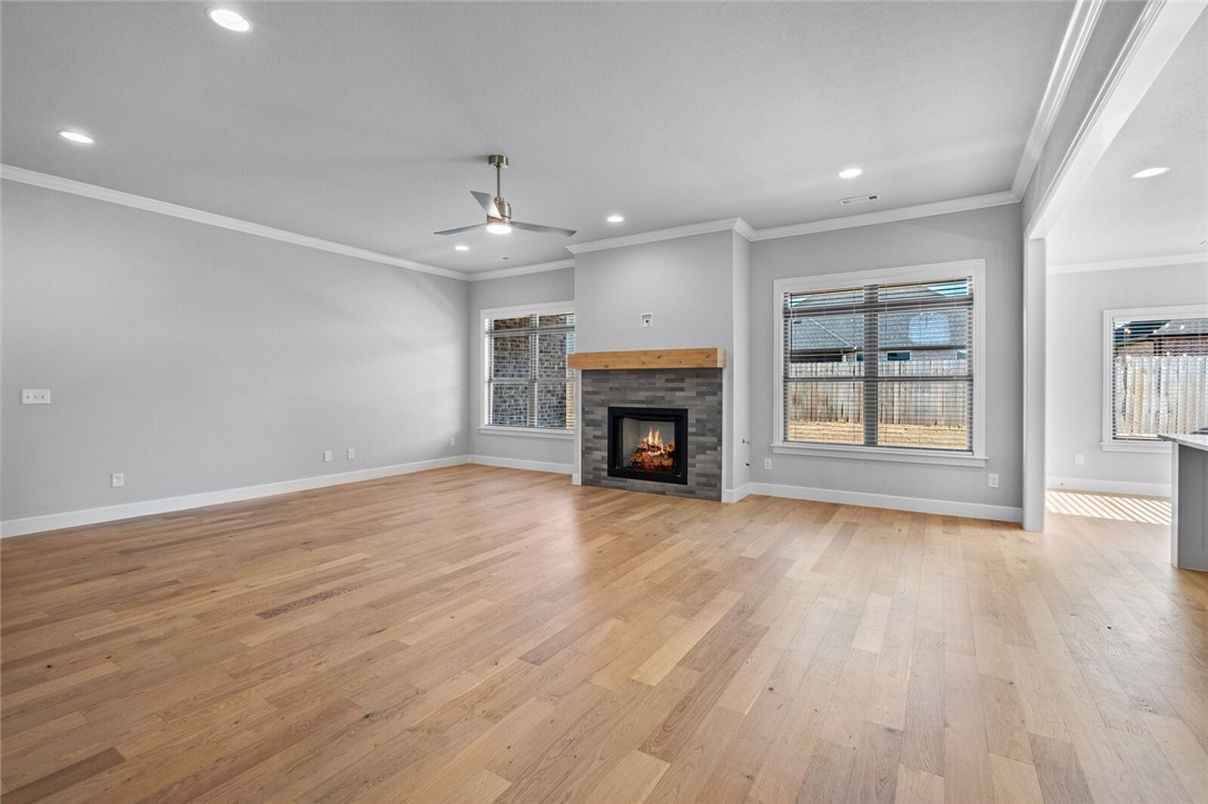 This open floor plan with 3 bedrooms and 2.5 bathrooms is a must see! The kitchen has custom cabinets, granite countertops, and stainless steel appliances. After a long day, the primary bedroom and en suite are the perfect places to relax and unwind. It also comes with a 3-car garage, fence, gutters, and a covered patio! Pictures are not of the actual home but a similar plan and finish. Taxes are based on land only. The seller will pay up to $3,500 towards closing costs with the buyer's lender of choice. In addition a preferred lender credit of $3,000 when using builder's preferred lender.