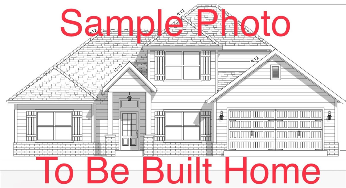 Home is loaded with quality features including: granite countertops, stainless appliances, custom tile and stone shower in master bath, wood floors and more! This open floorplan has double sink, & walk in closet. Upstairs bonus room + downstairs office or formal dining room. Enjoy evenings on the patio overlooking flat yard. 2 bedroom and office. Great location, 2 minutes to 549 & 15 minutes to Walmart Home Office. 100% financing available, $0 down payment.