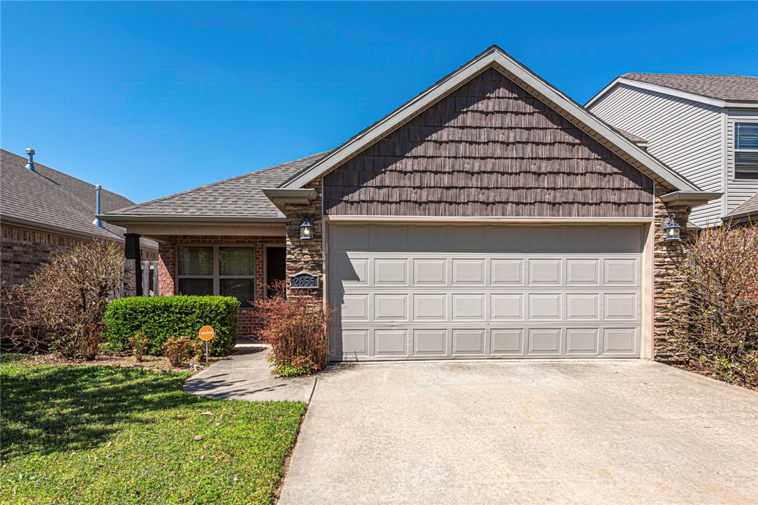 HOME SWEET HOME! This 3 bedroom 2 bathroom home in the Sunbridge Villas Subdivision in Fayetteville is just what you have been waiting for! Located minutes away from parks, shopping, eateries, business district, and Washington Regional Hospital! From the covered front porch head inside to a spacious living room with wood floors and corner gas fireplace! Flow into the kitchen featuring granite counters, center island with sink and raised bar-height counter for additional seating! Room for a formal dining table and breakfast nook! Relax in the primary bedroom with private ensuite feat double sink vanity! Plus two additional bedrooms and additional full bath! Head out back and enjoy the upcoming summer months from the comfort of the covered patio in the fenced backyard! ***Property is tenant occupied through December 18, 2023 at $1650/mo. Do not disturb the tenant. Seller owns stove, dishwasher, microwave, refrigerator (all convey)***
